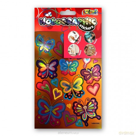 Naklejki holographic butterflies