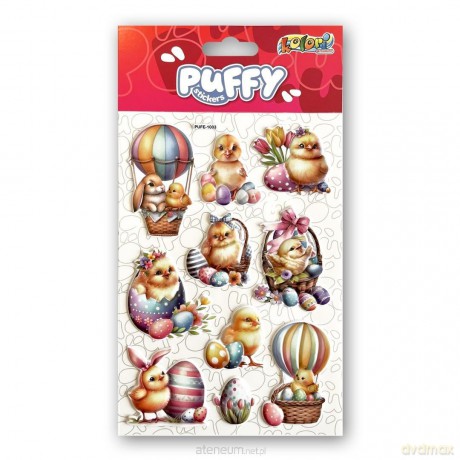 Naklejki puffy pufe easter