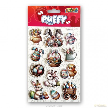 Naklejki puffy pufe easter