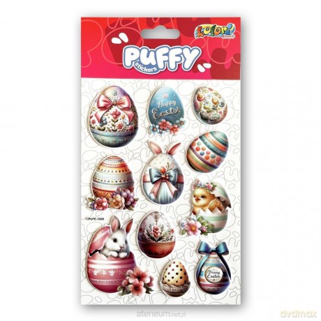 Naklejki puffy pufe easter