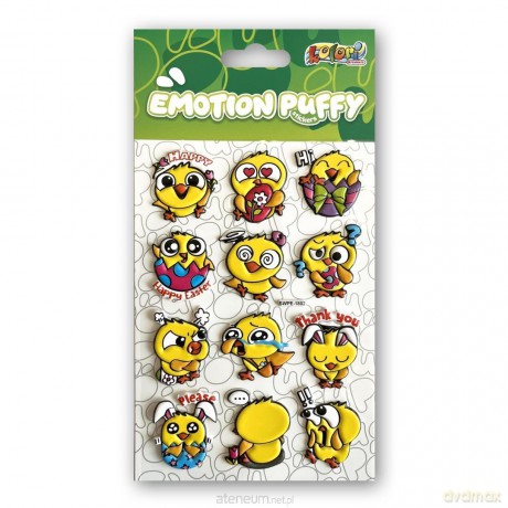 Naklejki puffy swpe happy easter