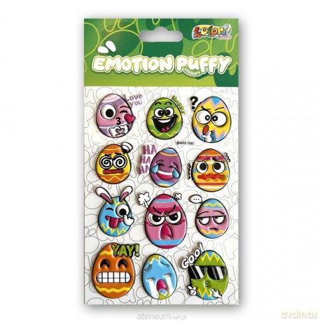Naklejki puffy swpe happy easter