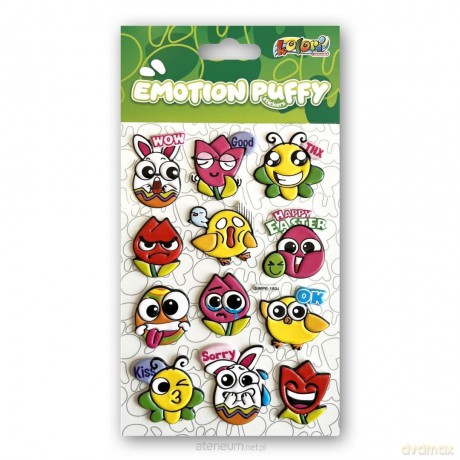Naklejki puffy swpe happy easter