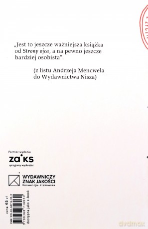 Powieść z życia Wszystko o mojej babci - Andrzej Mencwel [KSIĄŻKA]