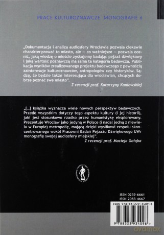 Audiosfera Wrocławia + CD [KSIĄŻKA]+[CD]