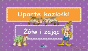 Bajki Ezopa. Uparte koziołki. Żółw i zając - Julia Konkołowicz-Pniewska [KSIĄŻKA]