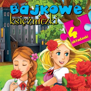 Bajkowe księżniczki. 4 układanki - Anna Wiśniewska
