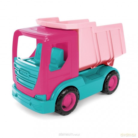 Tech Truck wywrotka różowa