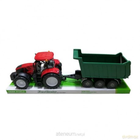 Traktor z przyczepą