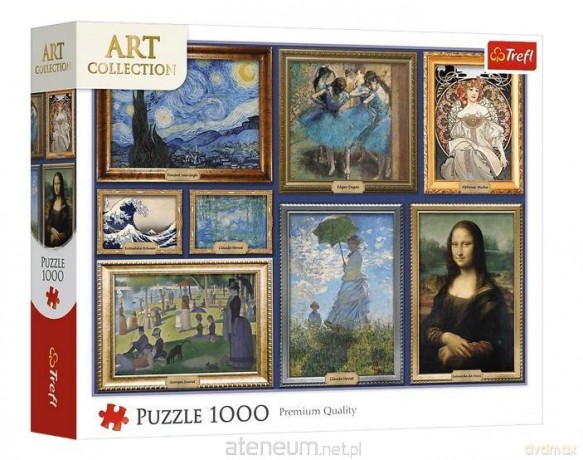 TREFL 1000 el. Kolekcja arcydzieł sztuki [PUZZLE]