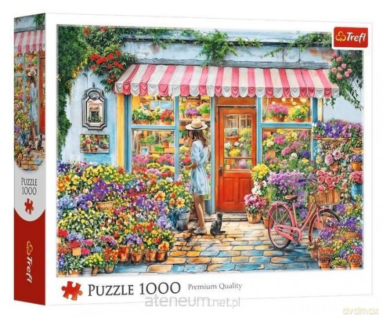TREFL 1000 el. Kwiaciarnia [PUZZLE]