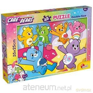 Troskliwe misie puzzle dwustronne m-plus 48 el. [PUZZLE]