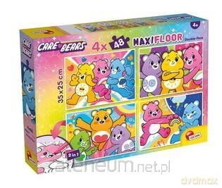 Troskliwe misie puzzle podłogowe 4x48 el. [PUZZLE]