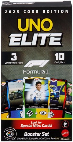 UNO Elite Formuła 1 Edycja podstawowa Booster Pack