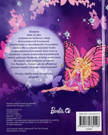 Barbie Mariposa i Baśniowa Księżniczka. Książka do filmu [KSIĄŻKA]