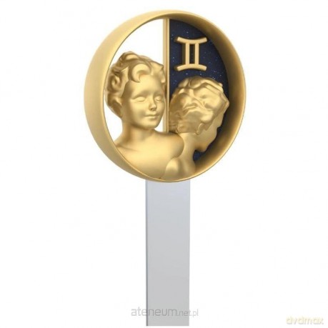 Zakładka do książki znak zodiaku Bliźnięta