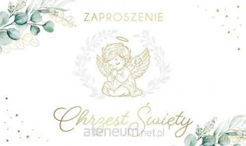 Zaproszenie Chrzest (10szt)