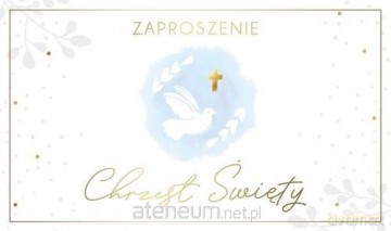 Zaproszenie Chrzest (10szt)