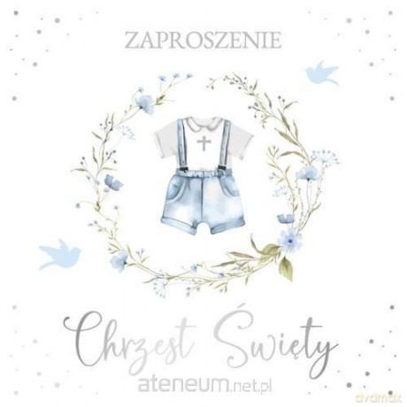 Zaproszenie Chrzest (10szt)