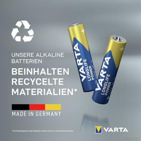 Baterie Alkaliczne R3(AAA) Longlife Power 12P NEW