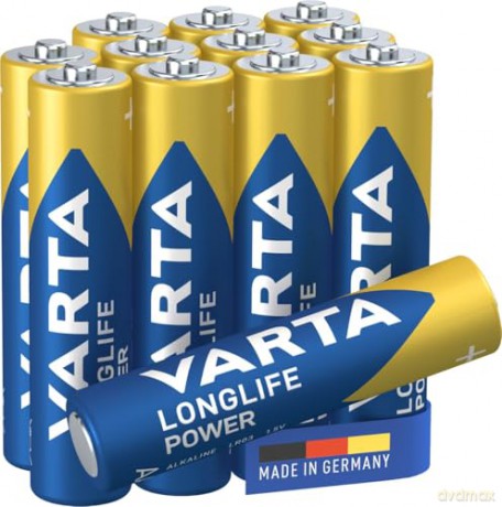 Baterie Alkaliczne R3(AAA) Longlife Power 12P NEW