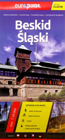 Beskid Śląski. Mapa turystyczna w skali 1:50 000. Europilot wersja plastik [KSIĄŻKA]