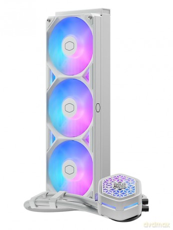 Chłodzenie wodne MasterLiquid 360 Atmos II VRM Fan ARGB białe