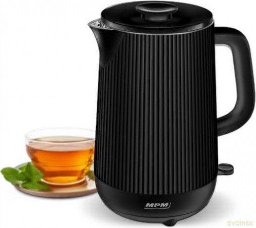 Czajnik podwójne ścianki 1,7L czarny MCZ-115/C