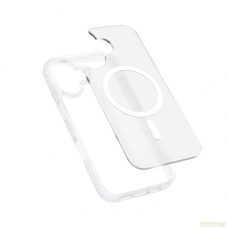 Etui Hybrid Matte Magnetic Etui MagSafe iPhone 17 Białe