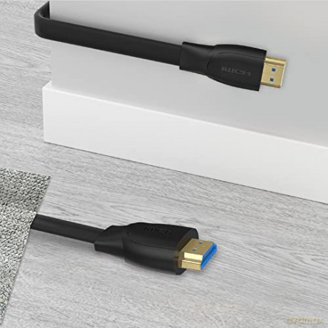 Kabel HDMI High Speed 2.0 4K 60Hz płaski; C11063BK-2M