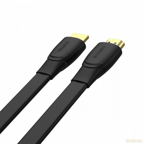 Kabel HDMI High Speed 2.0 4K 60Hz płaski; C11063BK-2M