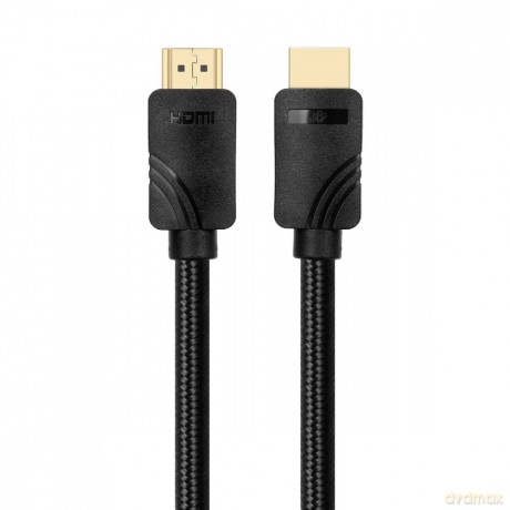 Kabel HDMI v 2.1 premium 5m czarny