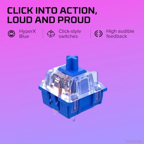 Klawiatura Alloy Origins Core PBT HX Blue 639N8AA#ABA