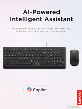 Klawiatura i mysz Essential Wired Combo 4X31R64400