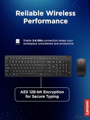 Klawiatura i mysz Essential Wireless Combo Keyboard & Mouse Gen2 Black-US_English