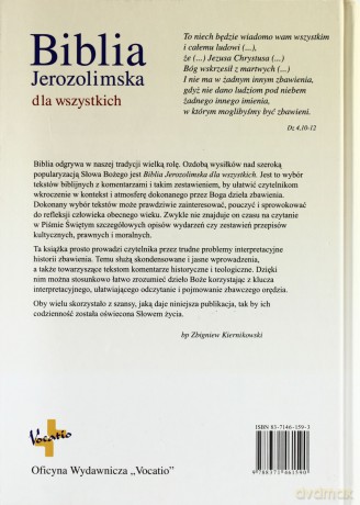 Biblia Jerozolimska dla wszystkich [KSIĄŻKA]