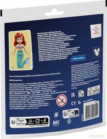 LEGO Disney 30720 Urodzinowa potańcówka Arielki i Florka [KLOCKI]