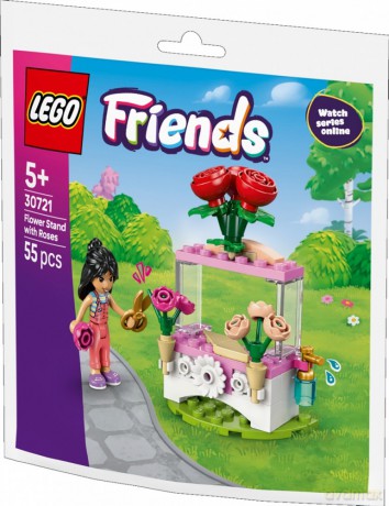 LEGO Friends 30721 Kwiatowe stoisko z różami [KLOCKI]
