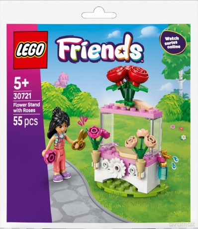 LEGO Friends 30721 Kwiatowe stoisko z różami [KLOCKI]