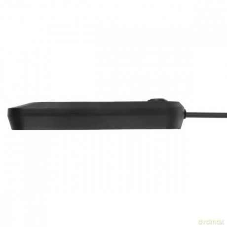 Listwa zasilająca MCE394 B, 1,5m|3 gniazda + 3xUSB. 110-240V AC 50/60Hz, 2.1A max 2500W, czarna