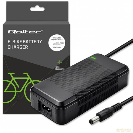 Ładowarka do roweru skutera elektrycznego 36V | 42V | 4A | 5.5*2.1 + kabel zasilający