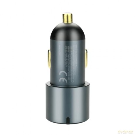 Ładowarka samochodowa CC-40Q QC3.0 60W 1X USB 2X USB-C PD czarna