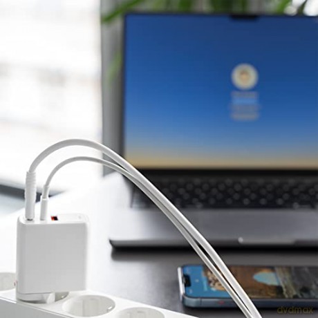 Ładowarka sieciowa Flex 65W 2xUSB-C + 1xUSB-A Biała