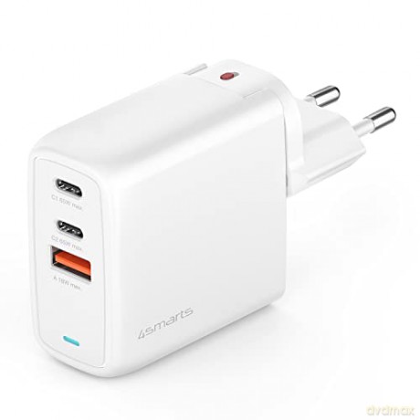 Ładowarka sieciowa Flex 65W 2xUSB-C + 1xUSB-A Biała