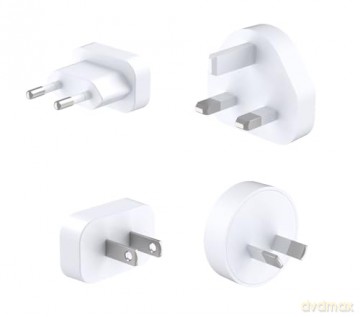 Ładowarka zasilacz GAN 2x 65W 2x USB-C 1x USB-A