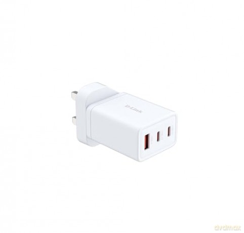 Ładowarka zasilacz GAN 2x 65W 2x USB-C 1x USB-A