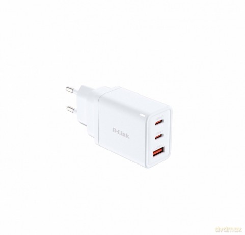 Ładowarka zasilacz GAN 2x 65W 2x USB-C 1x USB-A