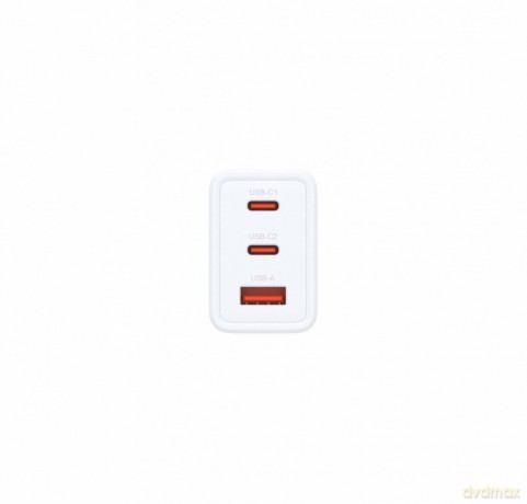 Ładowarka zasilacz GAN 2x 65W 2x USB-C 1x USB-A