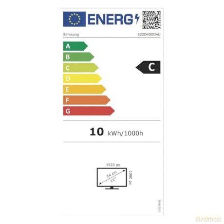 Monitor 22 cale S40GD IPS 1920x1080 FHD 16:9 2xHDMI 1xDP 2xUSB-A 2.0 1xUSB-B 5ms 100Hz HAS+PIV płaski 3YOn-Site (LS22D400GAUXEN)