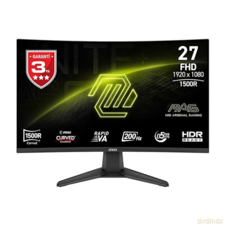 Monitor 27 cali MAG 276CF E20 LED/FHD/Curved/200Hz/czarny
